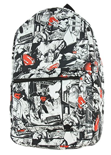 Superman DC Comics Mochila con impresión por sublimación
