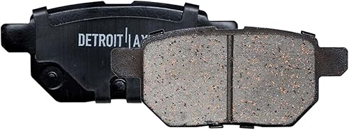 Miniatura 4 de Detroit Axle - Pastillas de freno traseras para Toyota Prius Plug-In Corolla iM Lexus CT200h, pastillas de freno de cerámica con reemplazo de