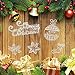 Merry Christmas Theme Clear Stamps for Making Card Decoration and Scrapbooking Album Paper(Merry Christmas)