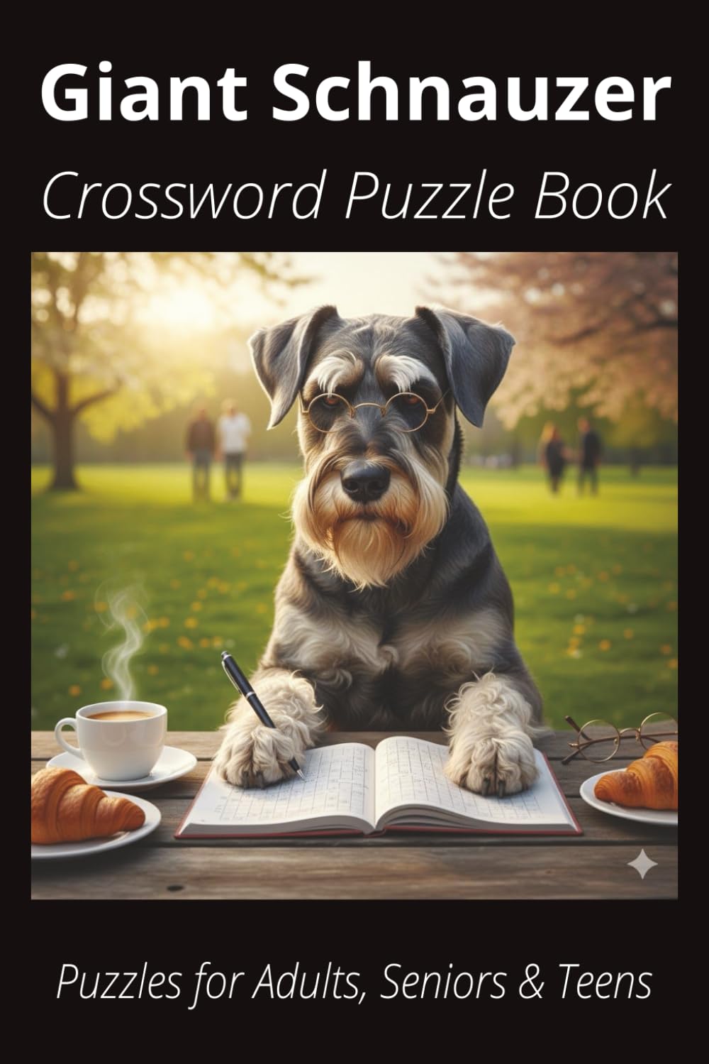 Giant Schnauzer Crossword Puzzle Book: Crossword Puzzles with Easy-to-Read Print About Giant Schnauzers, Loyal Companions, Training, Fun Facts & More ... Pet Lovers, Vacations, and Relaxing Moments