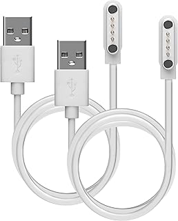 KEMQCBMJ Compatible with USB Cable Compatible with Smartwatch Save Family Children’s Smartwatch Iconic Plus 2 (2 Pack)