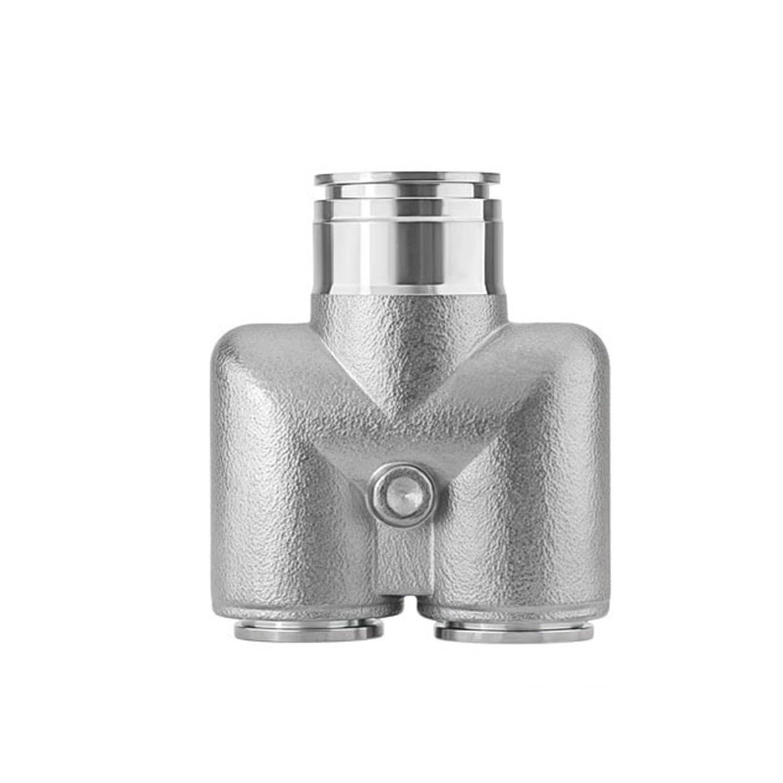 5 pezzi 4 6 8 10 12 14 16mm PU gomito croce Y Tee Push-in rapido connettori pneumatici in acciaio inossidabile 304 raccordo aria(PY 16mm)