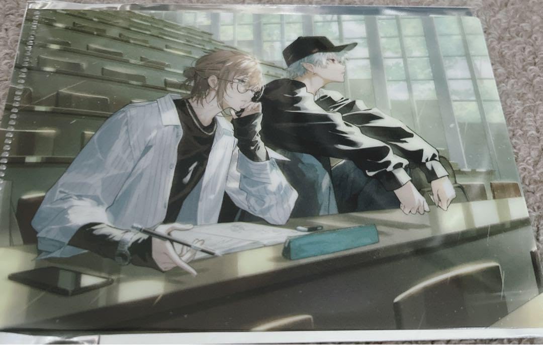 Amazon.co.jp: にじさん ミニクリアファイル 特典 新生活 ChroNoiR 叶