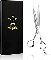 Fengliren Professional 6.5 Inch Hair Cutting Scissors - Ultra Sharp Stainless Steel Barber Shears for Salon & Home Use
