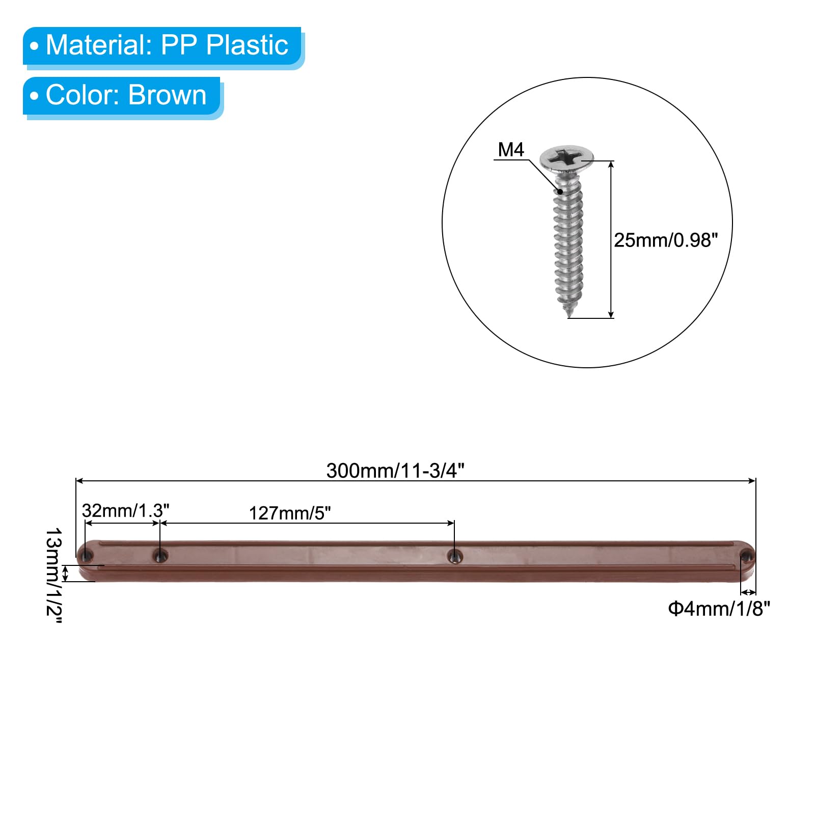 PATIKIL 12 Inch Drawer Slides - Image 2