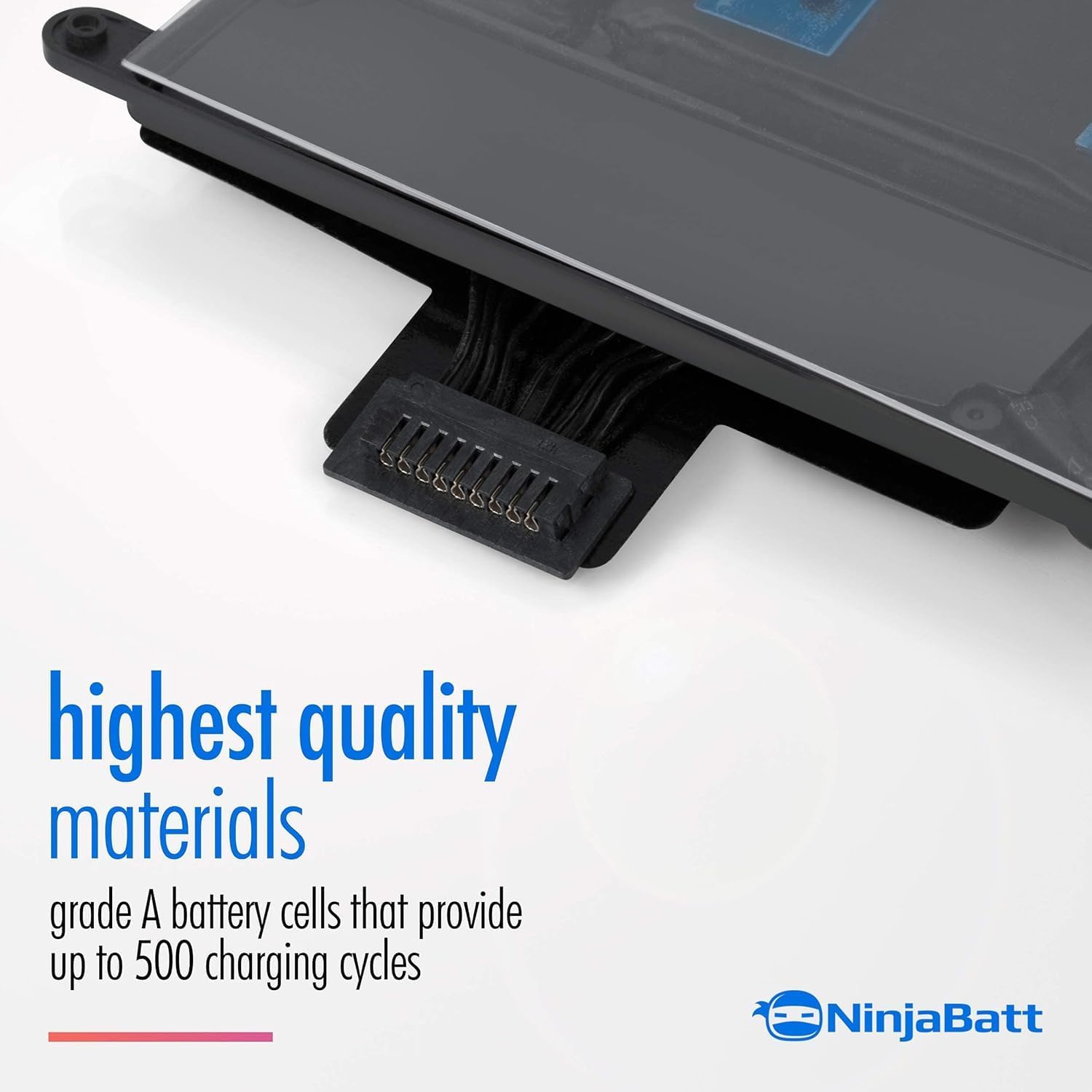 NinjaBatt Battery A1502 A1582 for Apple MacBook Pro Retina 13” A1493 [Early 2015 - Mid 2015, Mid 2014, Early 2013 - Late 2013] - Long Lasting [72Wh/11.42V]