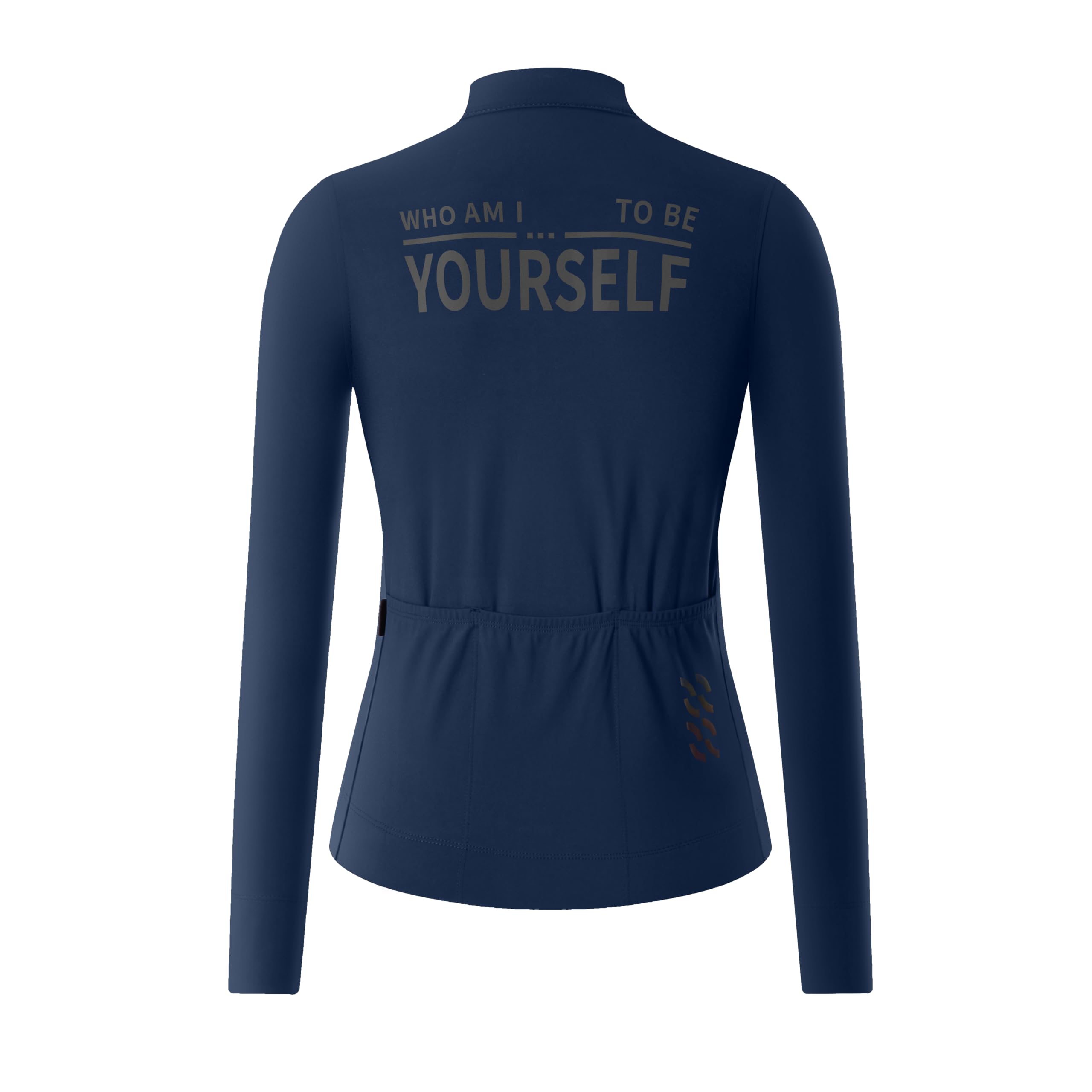 NUCKILY Radtrikot Damen Langarm, Fahrradtrikot Winter-Thermo-Fleece-Radjacke mit Taschen für Kaltes Wetter Reiten Radfahren Top