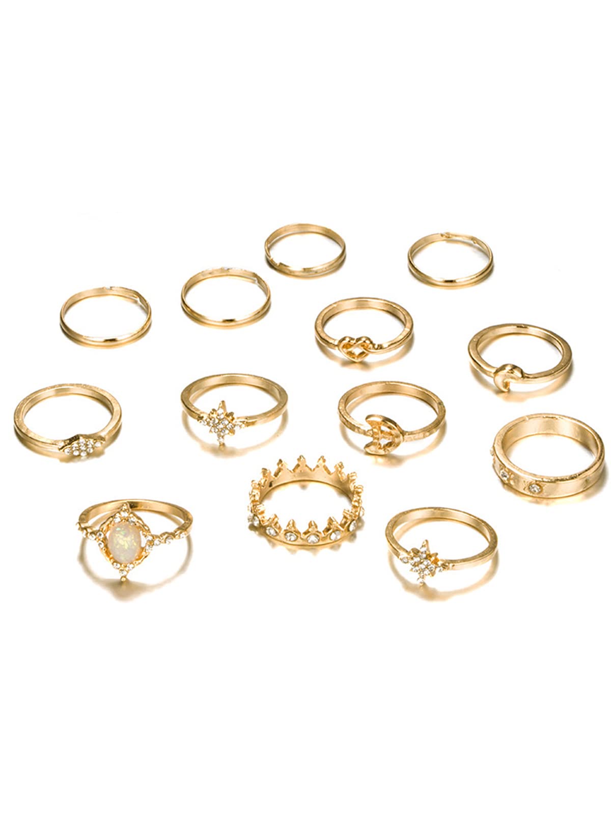 Scintillare By Sukkhi Adorable Gold Plated Rings Combo for Women (B0C5M7F7L5) Amazon Price History, Amazon Price Tracker