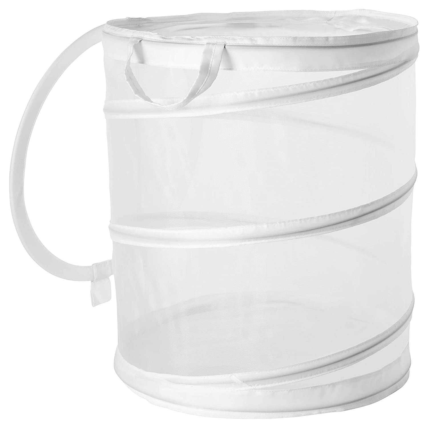SHREYANSH SMART CARE SSC Fyllen Laundry Basket Laundry Basket, White, 79 L (21 Gallon)