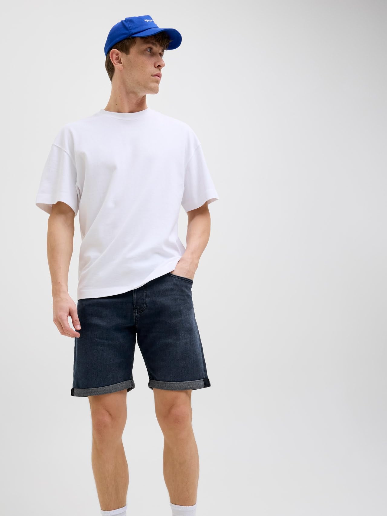 JACK & JONES Jjirick Jjicon Shorts Ge 604 I.k Sn - Jjirick Jjicon szorty Ge 604 I.K Sn Mężczyźni