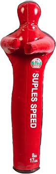 Suples Speed (Stump) Wrestling Dummy Vinyl Grappling Throw Dummy for MMA, Wrestling, Judo & Combat Sports Training