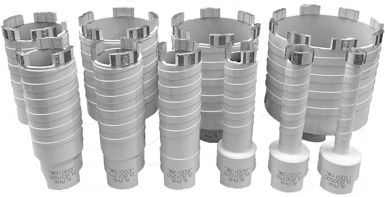 Alpha Professional Tools Laser Core Drill Bit 1 3/8"- DLB01375