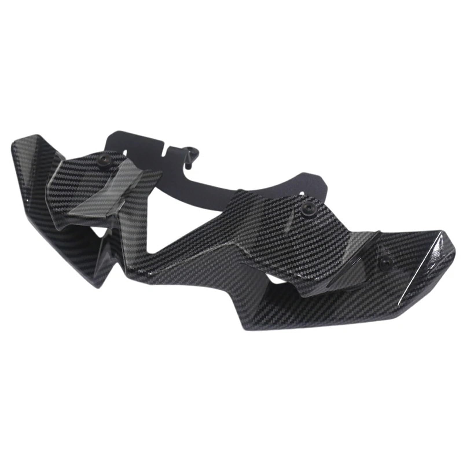 Do Z900 ZR900 SE ABS 2020-2024 Z 900 motocykl nagi przedni spoiler Winglet aerodynamiczny zestaw skrzydełkowy Spoiler Front Lip Splitter(Carbon Fiber Look)