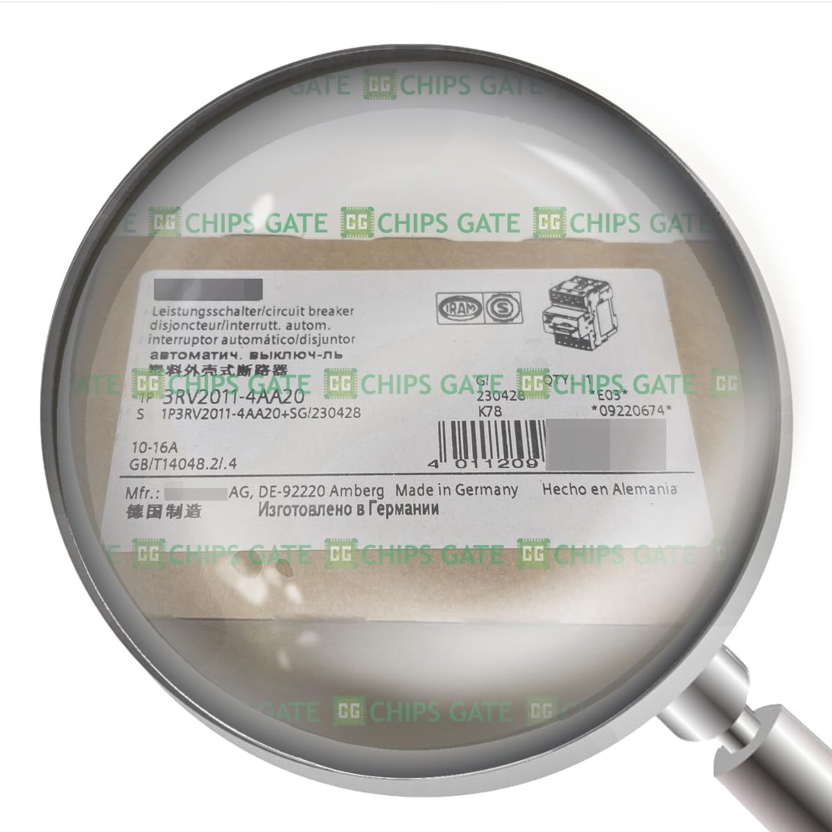 1Pc New 3RV2011-4AA20 One Year Warranty