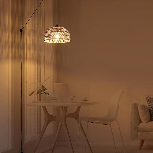 Miniatura 3 de DEC LUCE DECOLUCE LIGHTING Lámpara colgante de ratán rústico