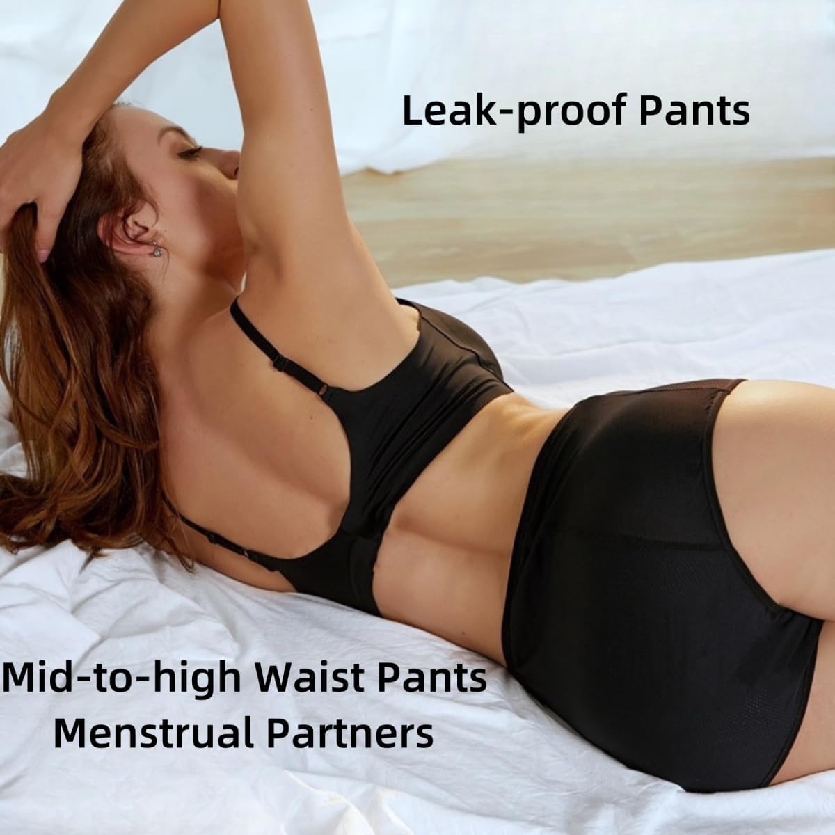 Leakproof Underwear Panties Leakproof Ladies Underwear for Women Over 60s with Incontinence - Image 3