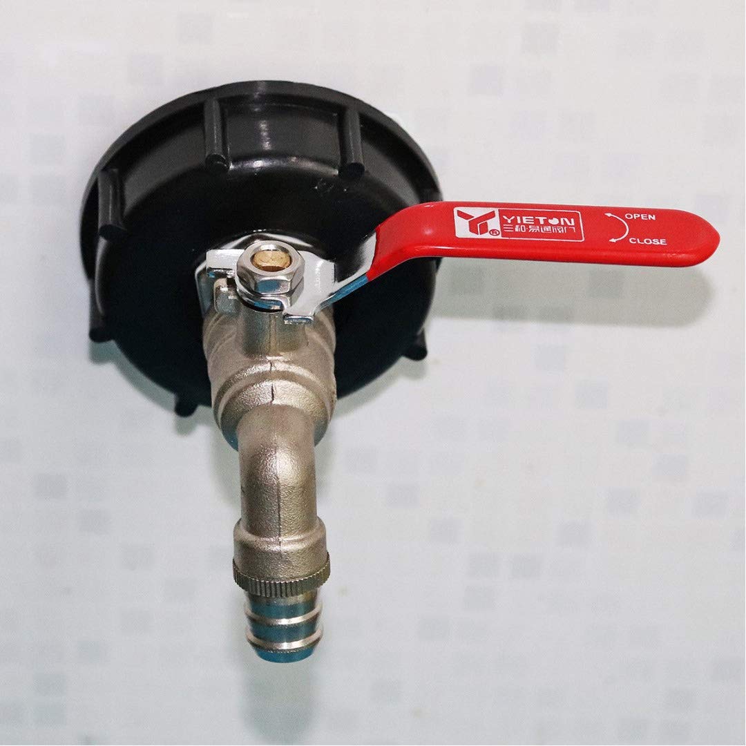 Złączka zamienna do zaworu mosiężnego 3/4''S60x6 gwint IBC adapter do kranu zbiornika