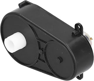 12V Motor Gear Box, High Speed Steering Replacement Wear Easy Installation with Nylon Coupling for Electric Toy Car for Power Wheels(Type A (12V6600RPM))