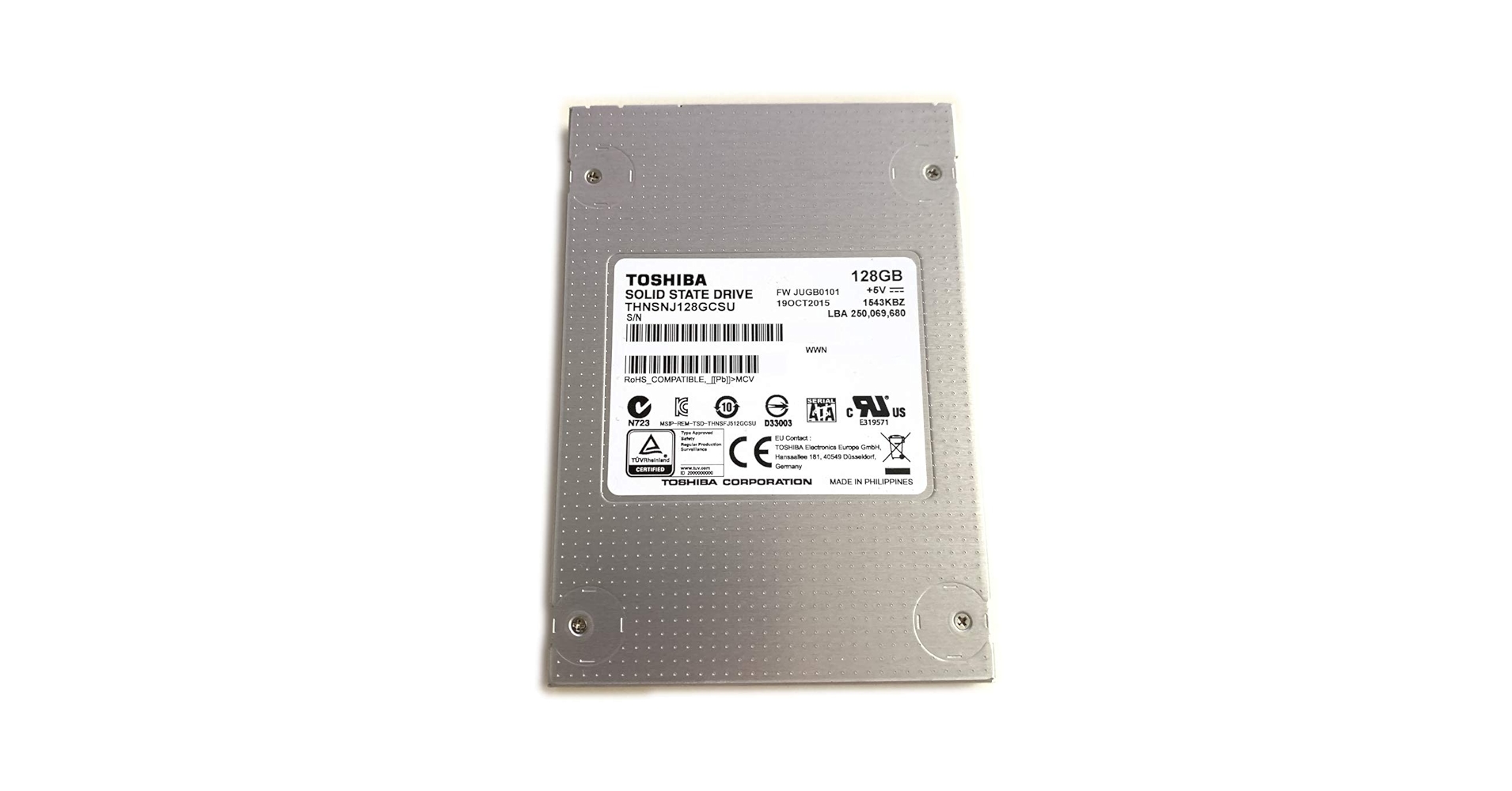 Amazon | Kioxia Toshiba 128GB SSD HG6シリーズ THNSNJ128GCSU