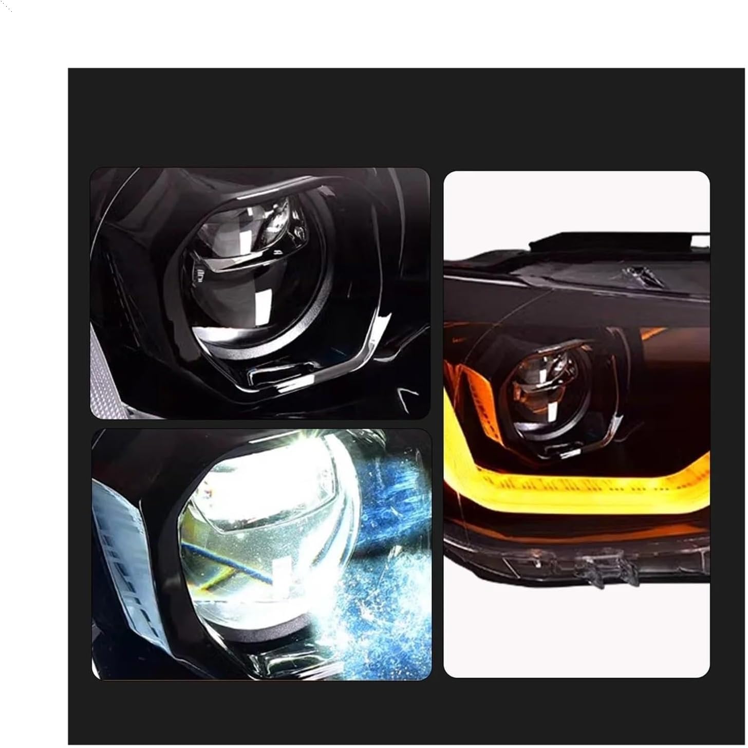 Car Lights Compatible For 1 Series F20 2012-2015 Car Lamps Daytime Running Lights Dynamic Turn Signals Accessories