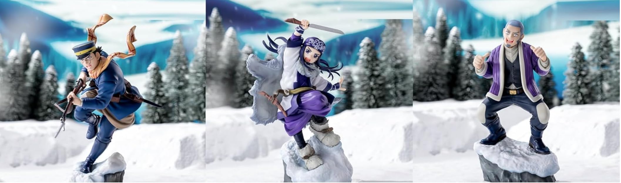『ゴールデンカムイ』XrossLinkフィギュア尾形・土方・杉元・アシリパ・白石 Amazon.co.jp: 『ゴールデンカムイ』 XrossLink フィギュア 杉元佐一