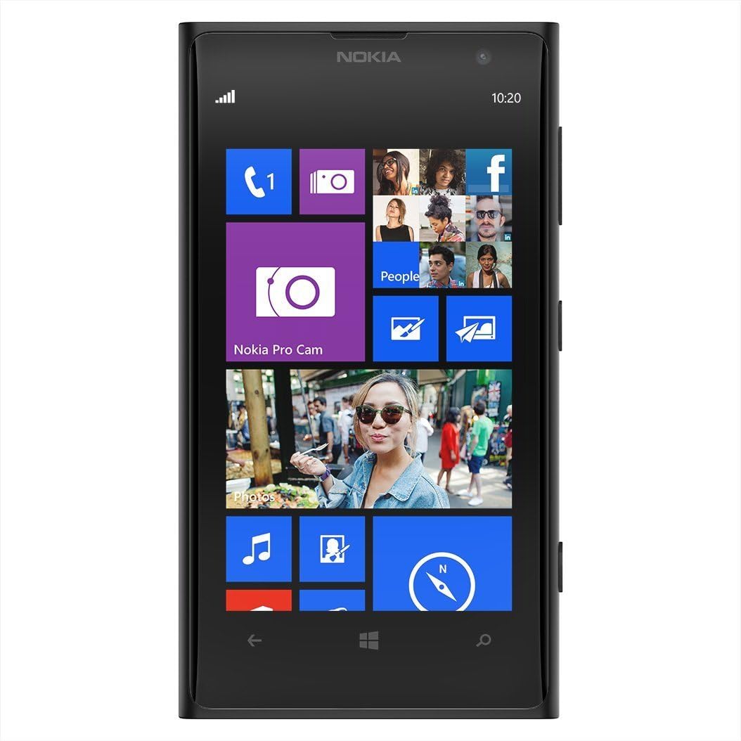 Nokia Lumia 1020 RM-875 GSM Unlocked 32GB 4G LTE Windows Smartphone - Black