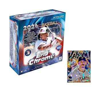 Amazon.com: 2024 Topps Chrome Update Baseball Sealed Mega