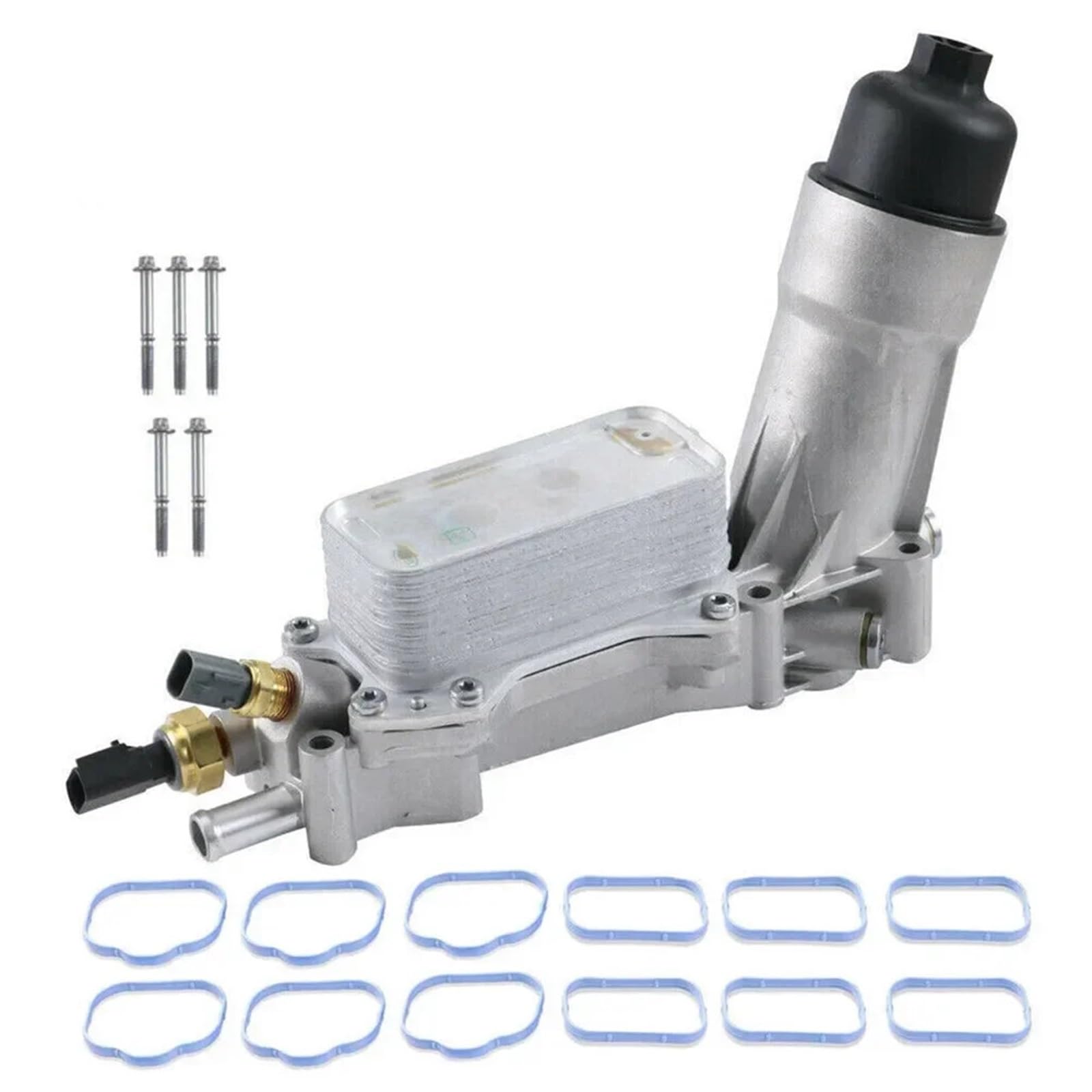 Filtro olio motore in alluminio 68105583AF Adatto per Dodge Journey Adatto per Challenger Adatto per Jeep Adatto per Grand Transmission Oil Cooler