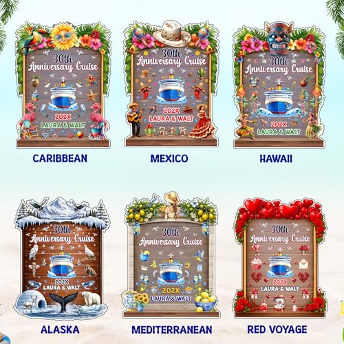 Imán de puerta para aniversario, decorativo y personalizado miniatura 3