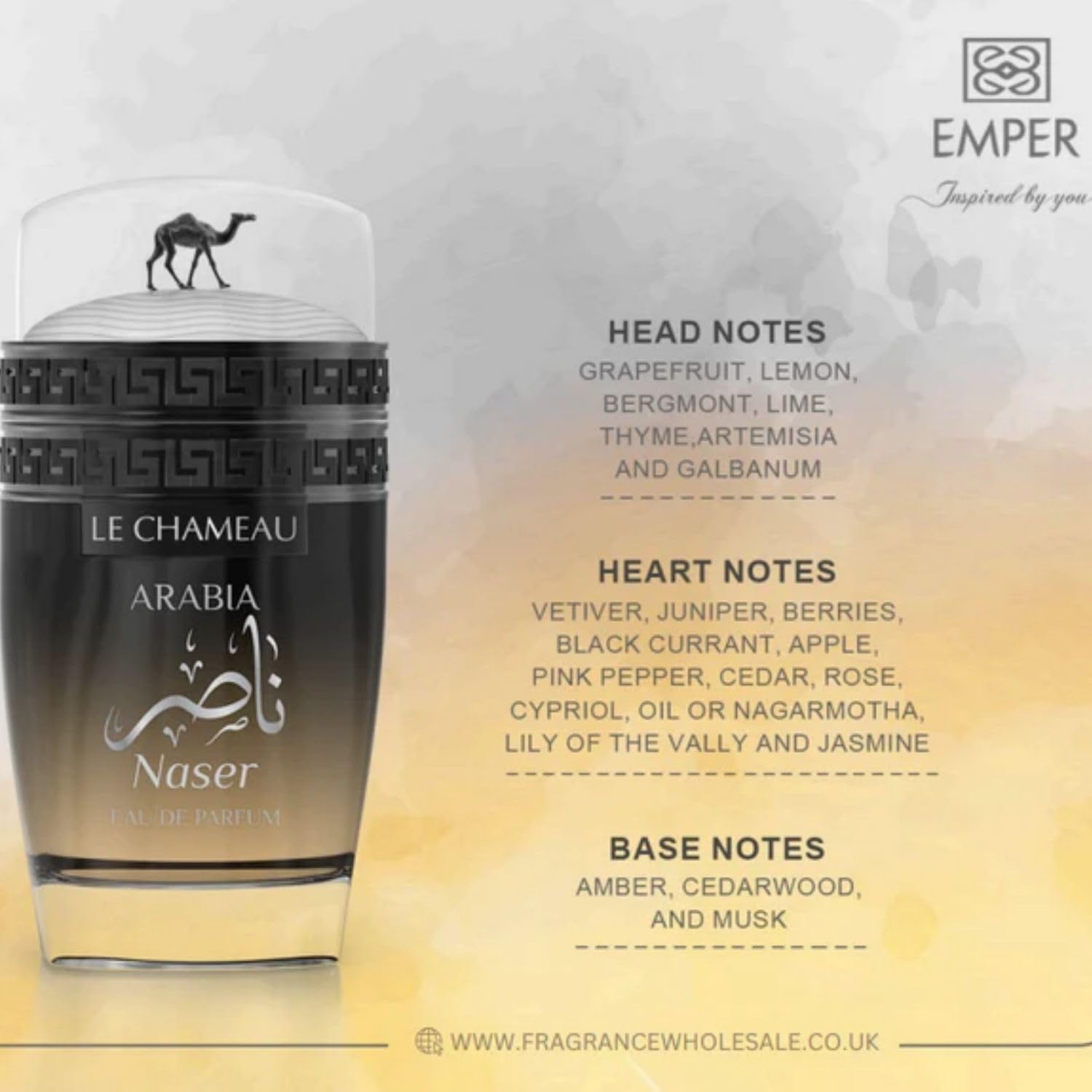 Emper Arabia naser, for men 100 ml