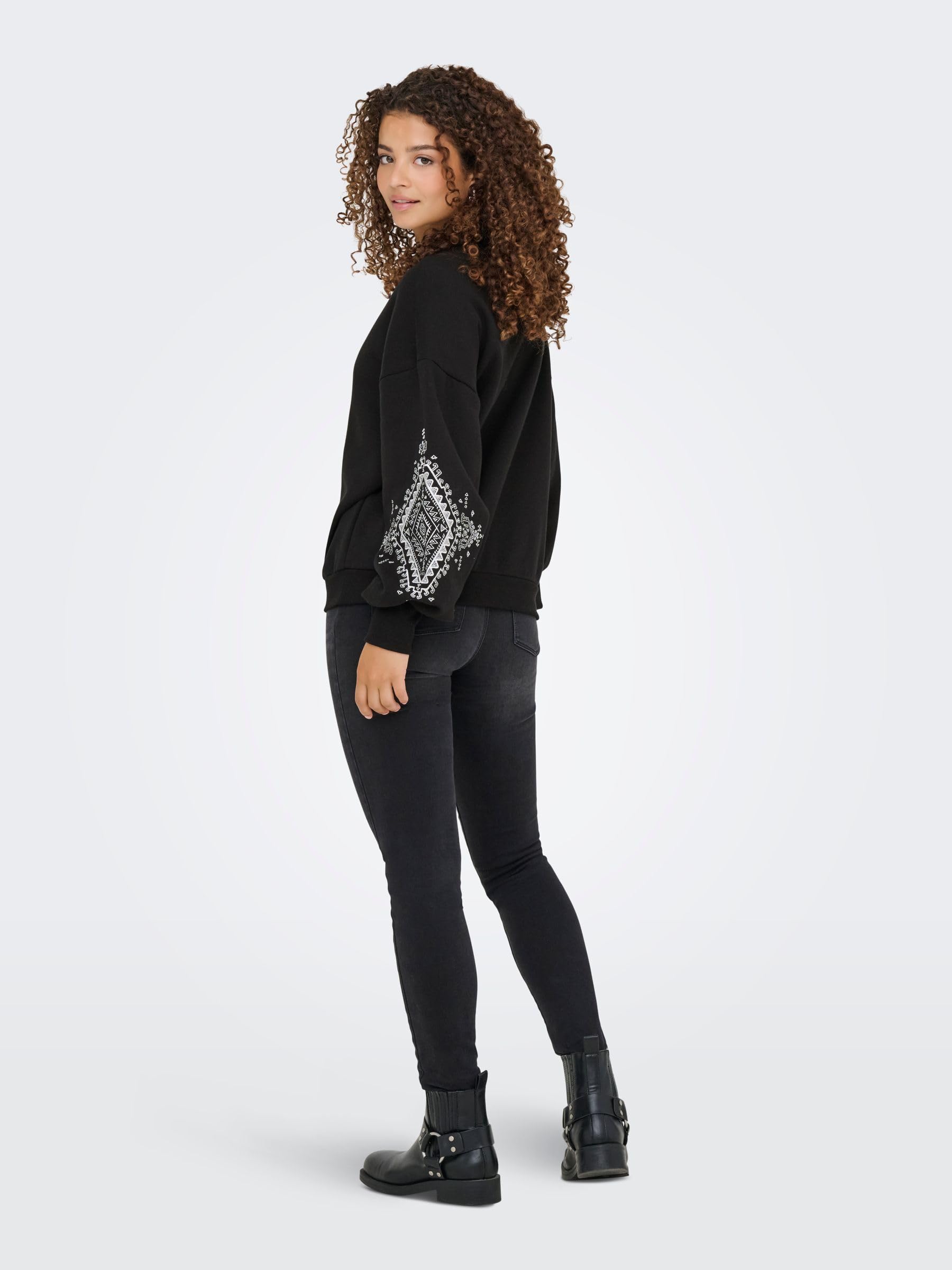 Only Onlcally L/S Print O-Neck CS Swt Onlcally L/S Print O-Neck CS Swt Mujer (Pack de 1)