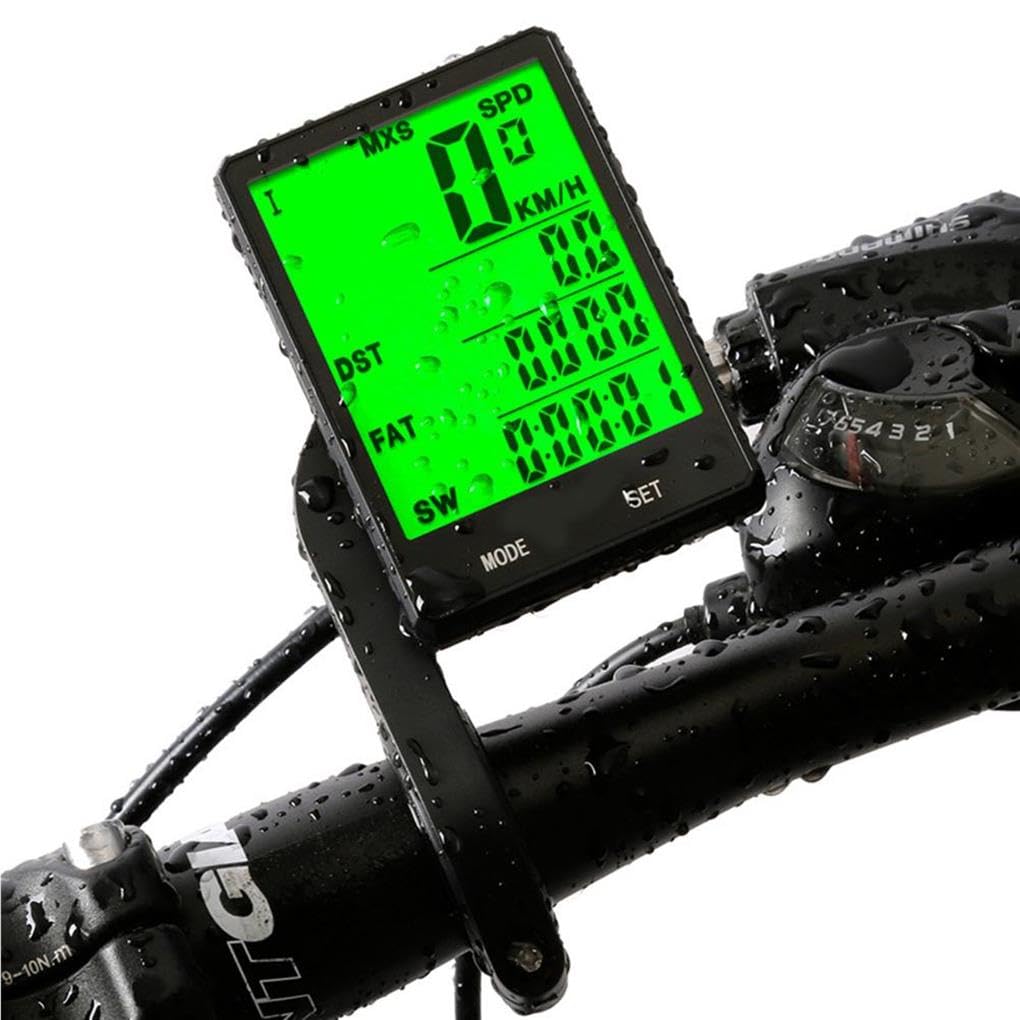 Komputer rowerowy kod prędkościomierz wodoodporne podświetlenie cyfrowy licznik kilometrów elektroniczny stoper akcesoria rowerowe