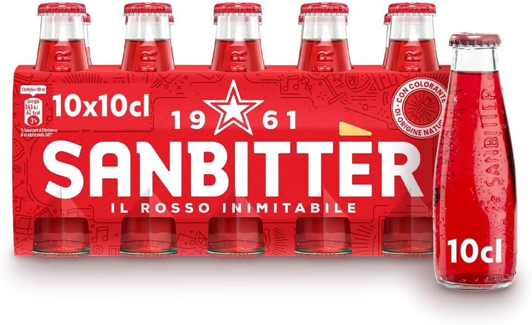 Rosso Non-Alcoholic Aperitif, 10 x 10Cl