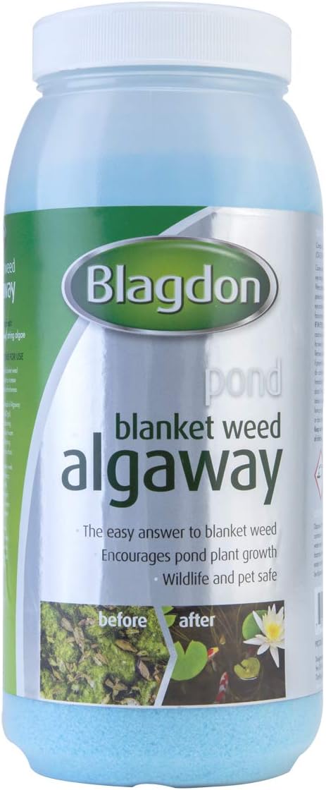 Blagdon Pond Algaway, Removes Blanketweed and String Algae, Pet & Wildlife Safe, Small, Treats 10,740L of Pond Water