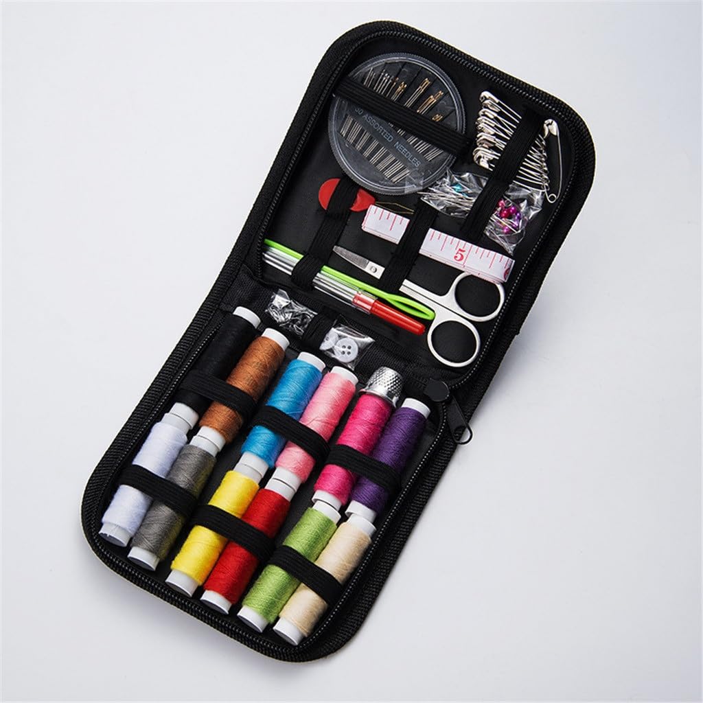 Juego de Costura Herramientas para el hogar Kit de Costura Caja de Costura Herramientas de Costura Mini Juego Combinado Kit de Costura de 75 Piezas