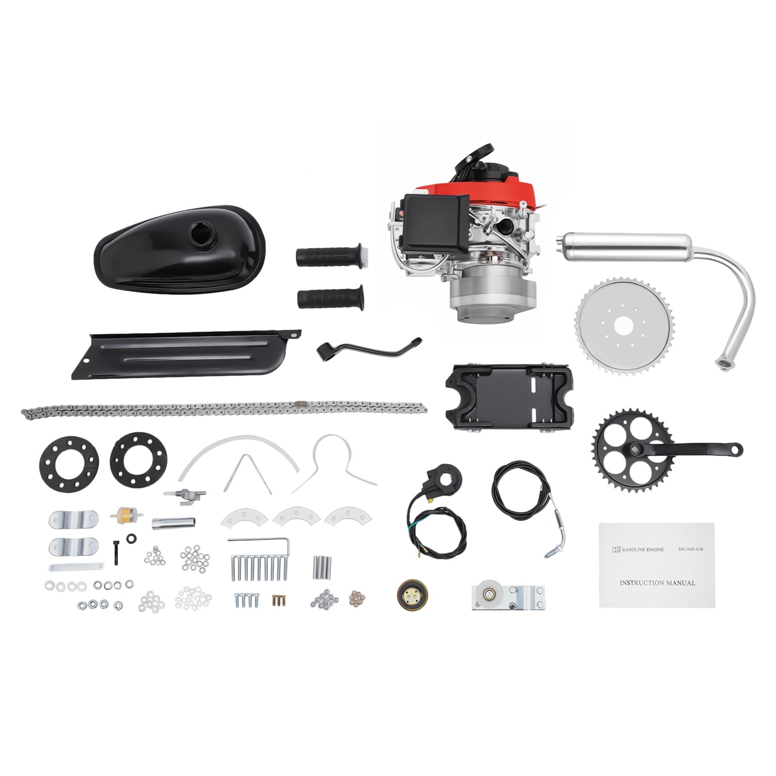 JAYEUW 53cc 4-Stroke Bicycle Engine Kit