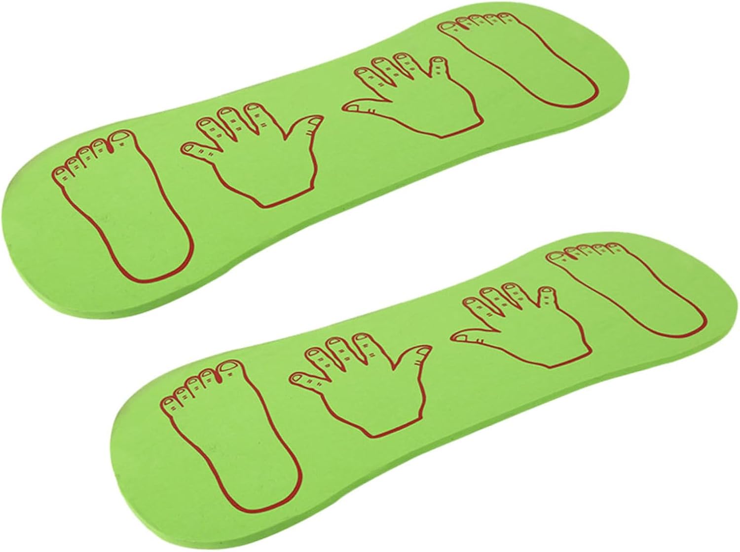 VICASKY 2Pcs Coordination Board Set for Boys and Girls EVA Hand-Foot Training Boards for Balance and Coordination Skills Development Outdoor Sport Toys