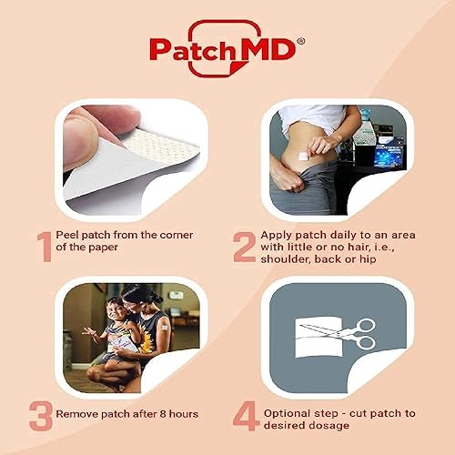 Miniatura 4 de PatchMD Parches tópicos multivitamínicos Omega-3 para niños - 30 días de suministro
