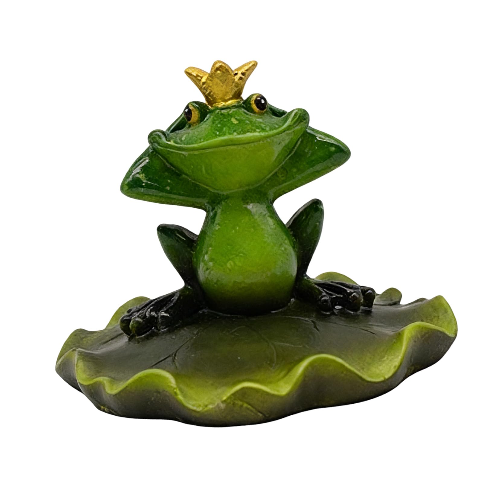 Kaeltsyn Creative Resin Floating Frogs Statue Outdoor Garden Pond Decorative Frogs Sculpture for Home Desk Garden Decoration Decoration Outdoor Decor