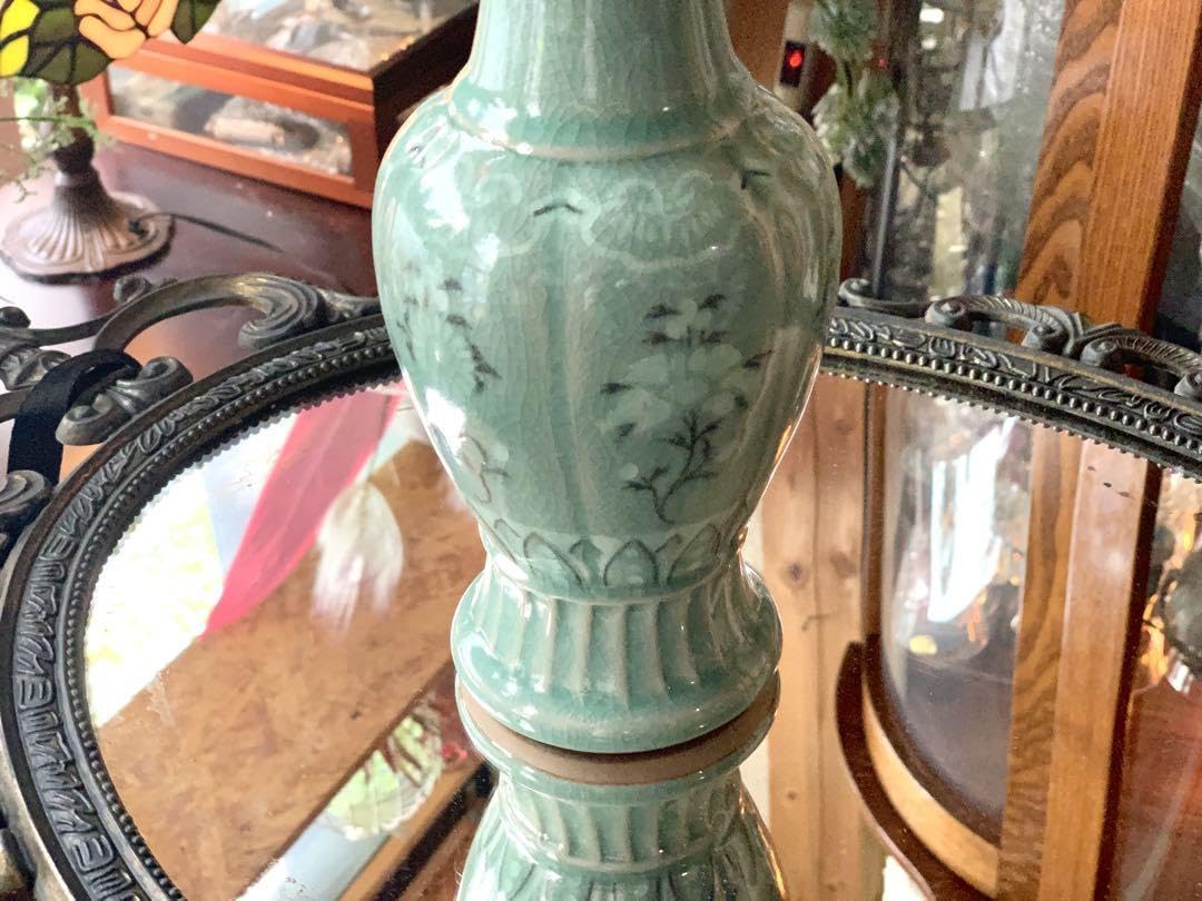 高麗青磁韓国天馬窯　土仙の香枦 高麗青磁韓国天馬窯 土仙の香枦