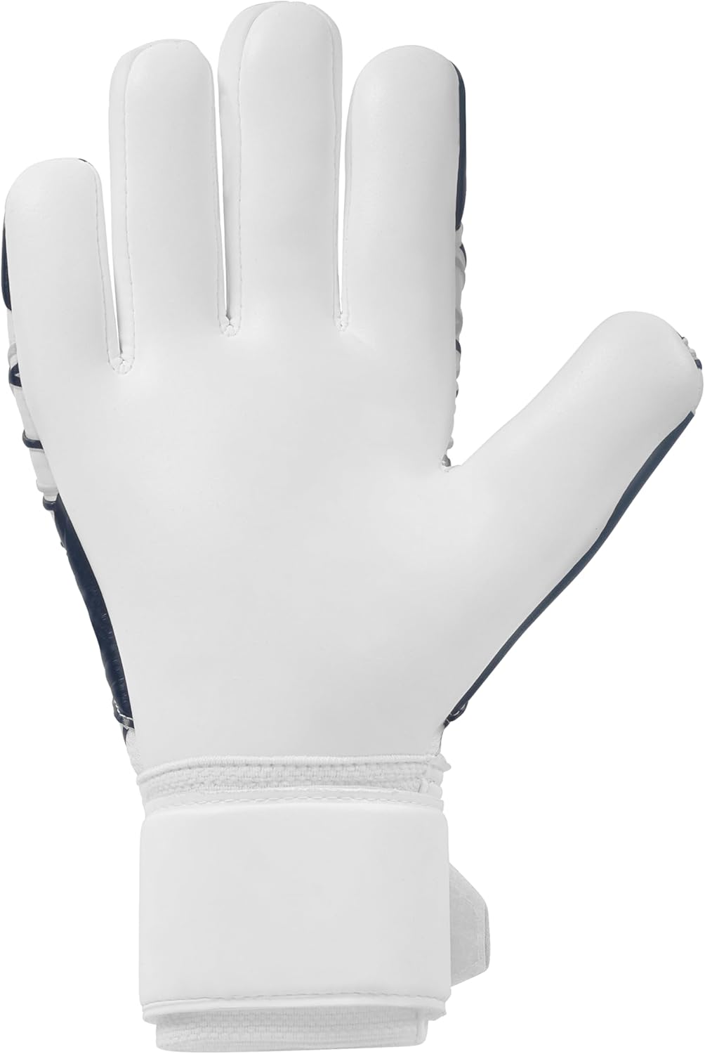 uhlsport | Supersoft HN 2025 | Goalkeeper Gloves | White/Navy/Silver - Image 2