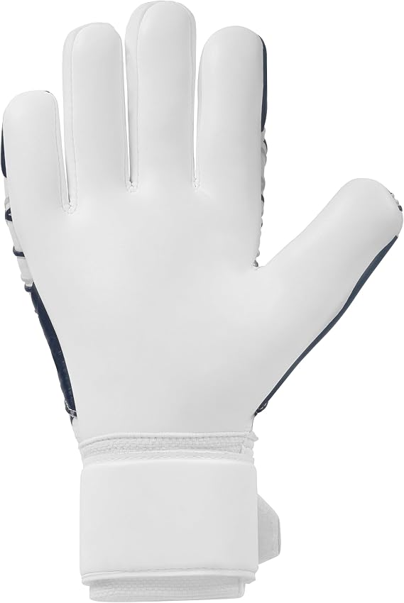 uhlsport | Supersoft HN 2025 | Goalkeeper Gloves | White/Navy/Silver