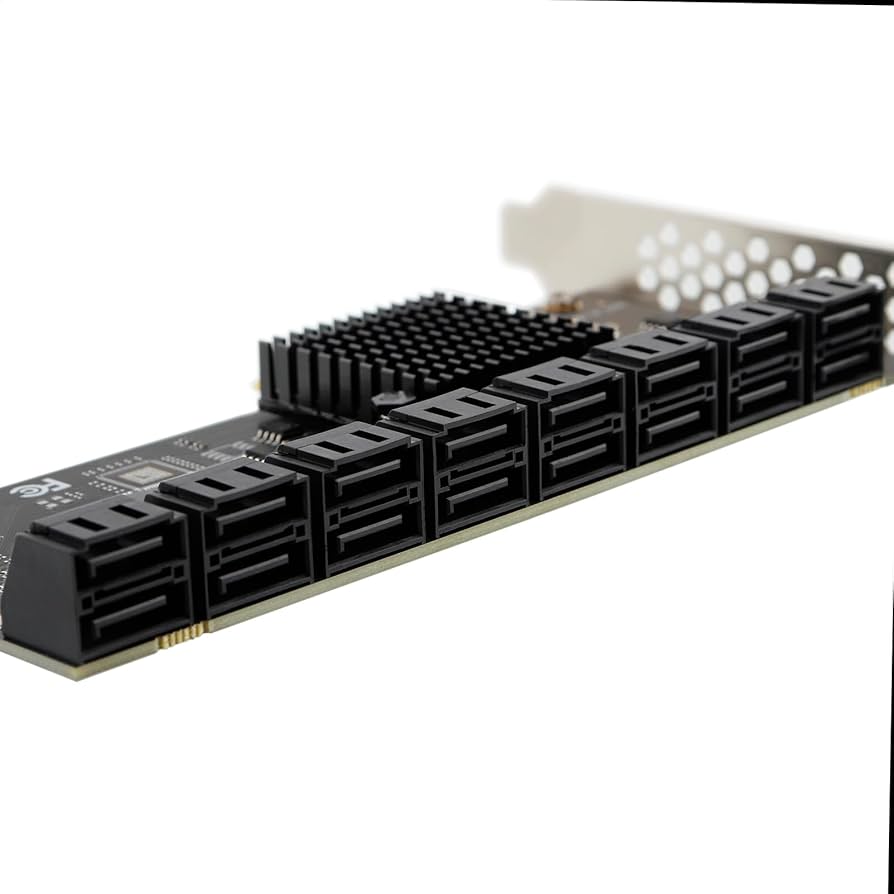 SATAカード 8ポートPCIe拡張カードなど Amazon.co.jp: SATA 拡張カード PCIe X1 - 16ポート SATA3.0 SSD