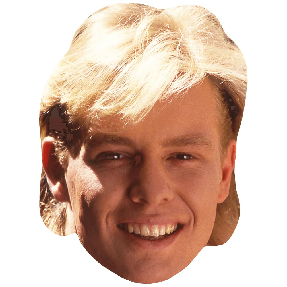 Jason Donovan (Young) Celebrity Mask, Flat Card Face, Fancy Dress Mask