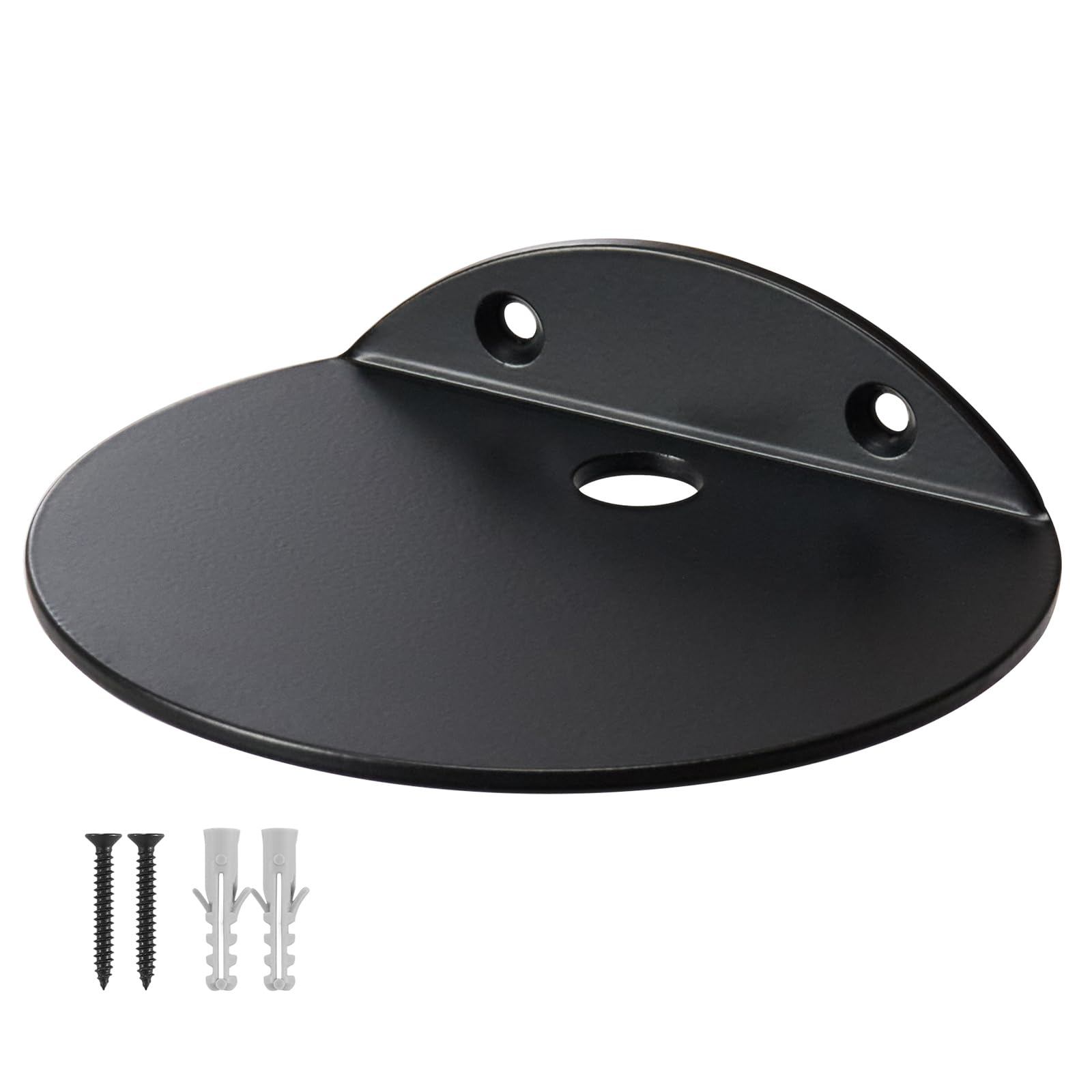 YUjieSTC Small Wall Shelf,3.0mm Aluminum Alloy Small Floating Shelf,for Bathroom, Bedroom, Living Room, Kitchen,Office(Black 4.7 in)