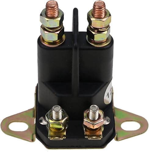 HVACSTAR Interruptor de relé de solenoide de arranque para Briggs Stratton Engine MTD Sears Craftsman Mower