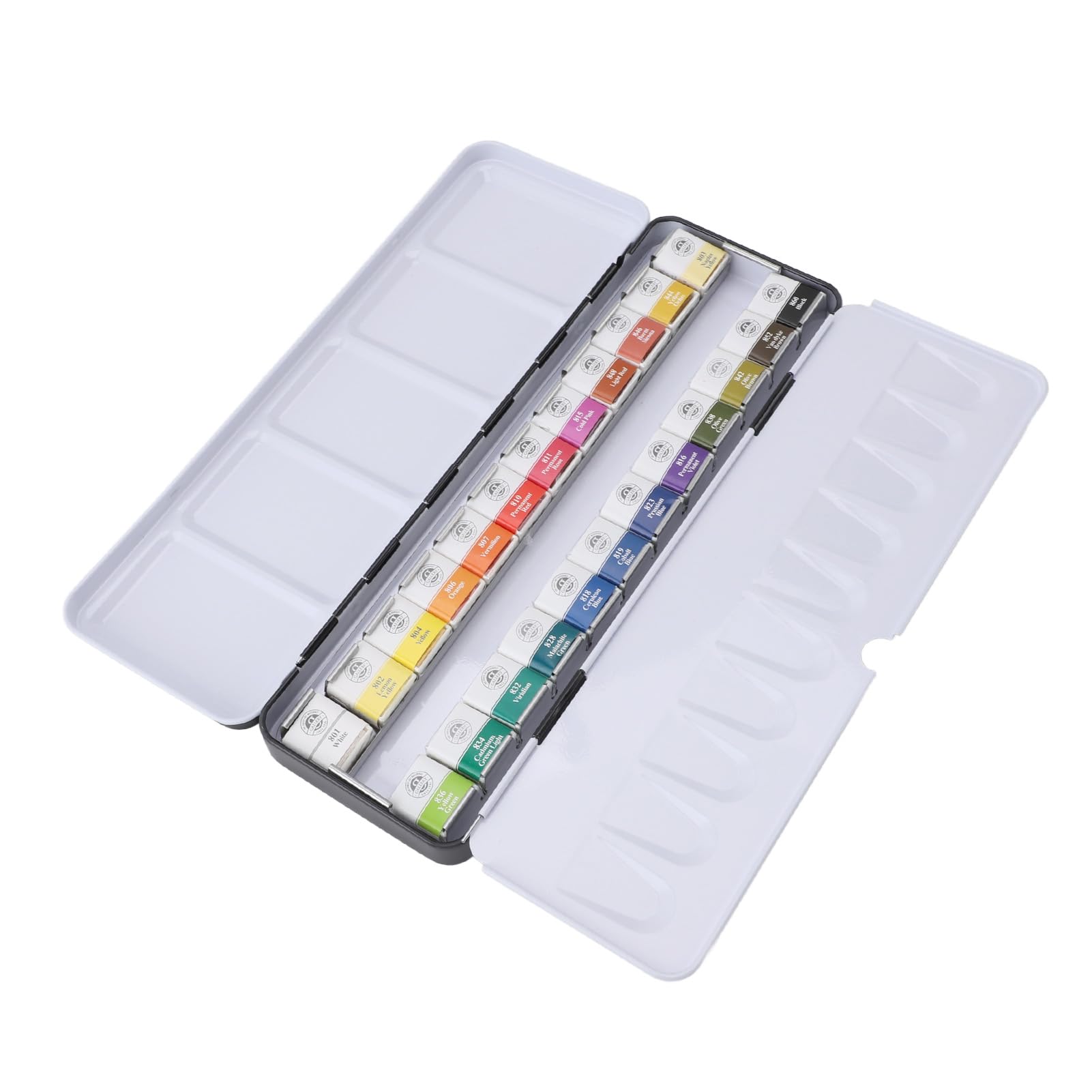 Set de Acuarela Profesional, Pintura de Acuarela Sólida para Producción artística. (24 Colores)