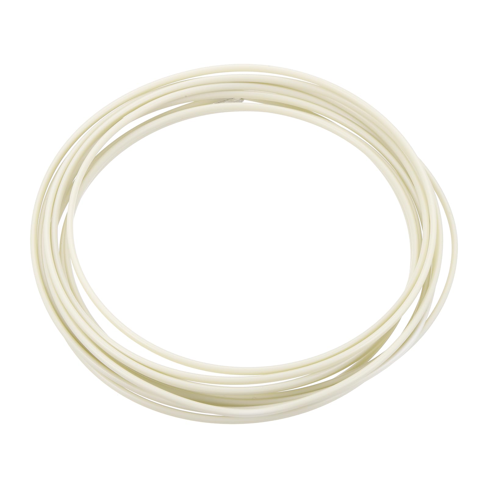 sourcing map 5m x 4mm Plastic Welding Rods, 16.4 ft PP Welding Strips 3/16" for Plastic Welder Soldering Tool Kit, Car Bumpers, Kayak Repair, Beige