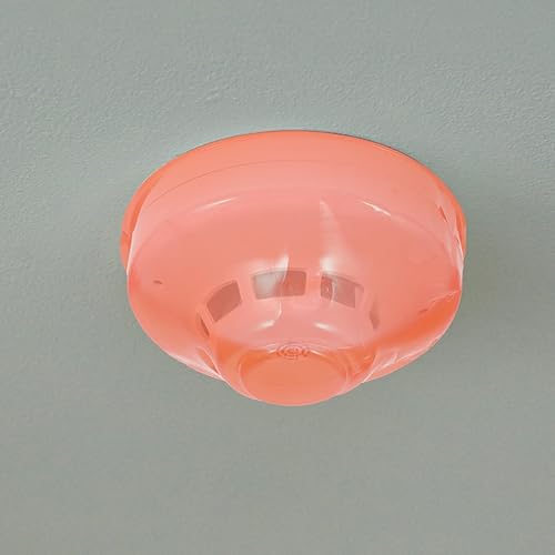 Miniatura 8 de DOITOOL Cubierta para alarma de incendios para detector de humos, cubierta de plástico para detectar humo, cubierta para detector de humo, tapa