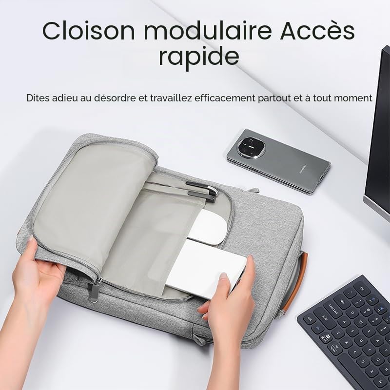 Sacoche portable for tablette Samsung Galaxy Tab S11 11 pouces / S10 FE 13,1 pouces / S11 Ultra 14,6 pouces